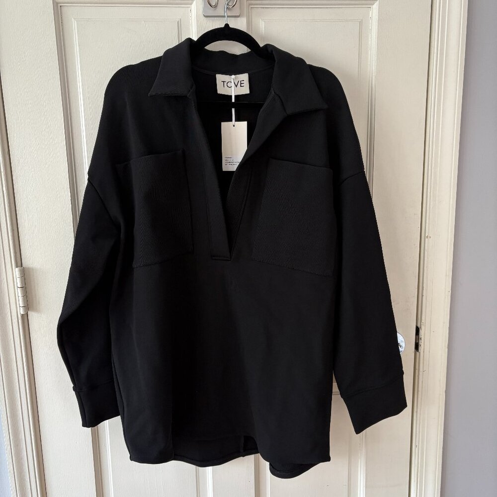 TOVE Vincent Long-Sleeve Top - size 40